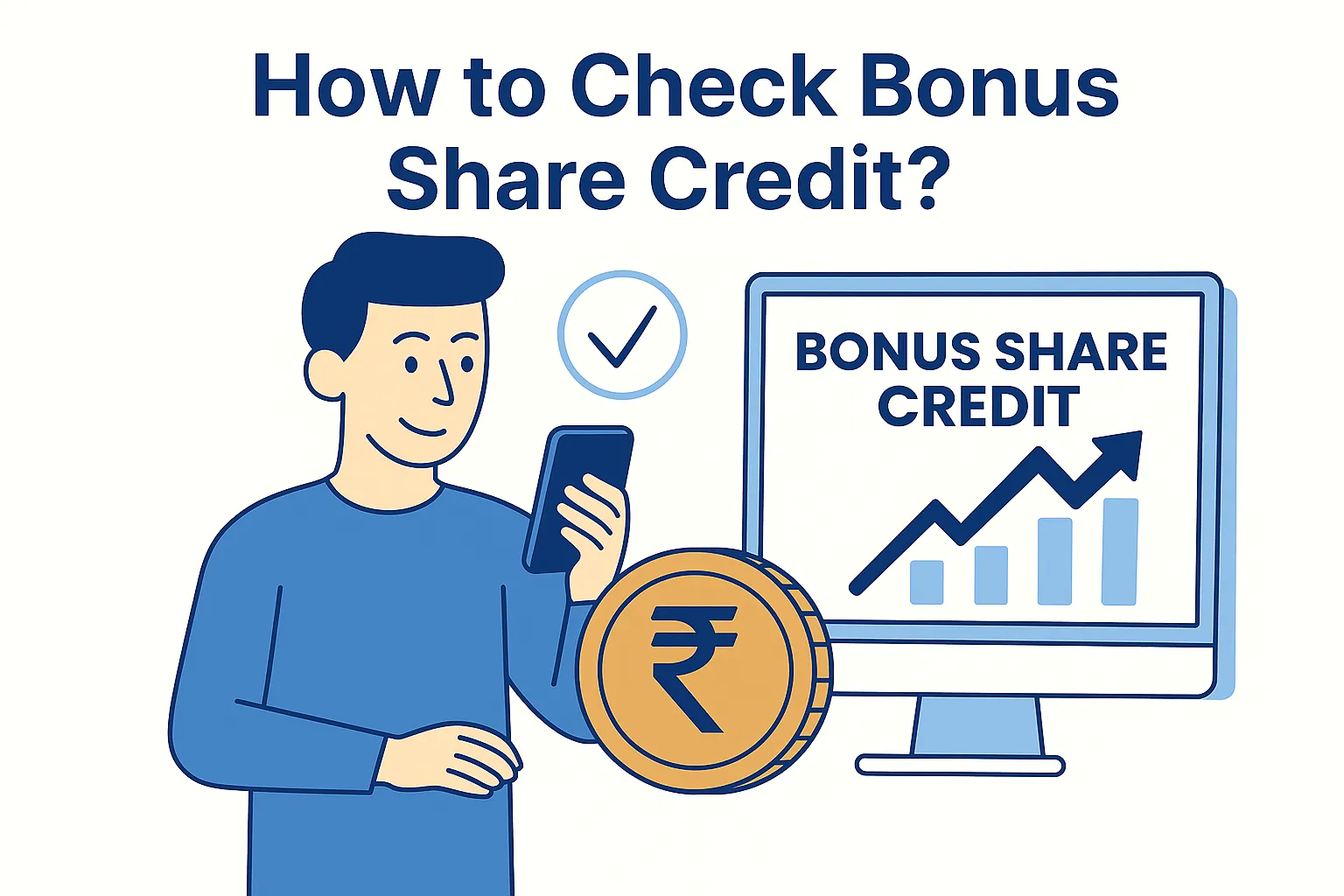 How to Check Bonus Share Credit?